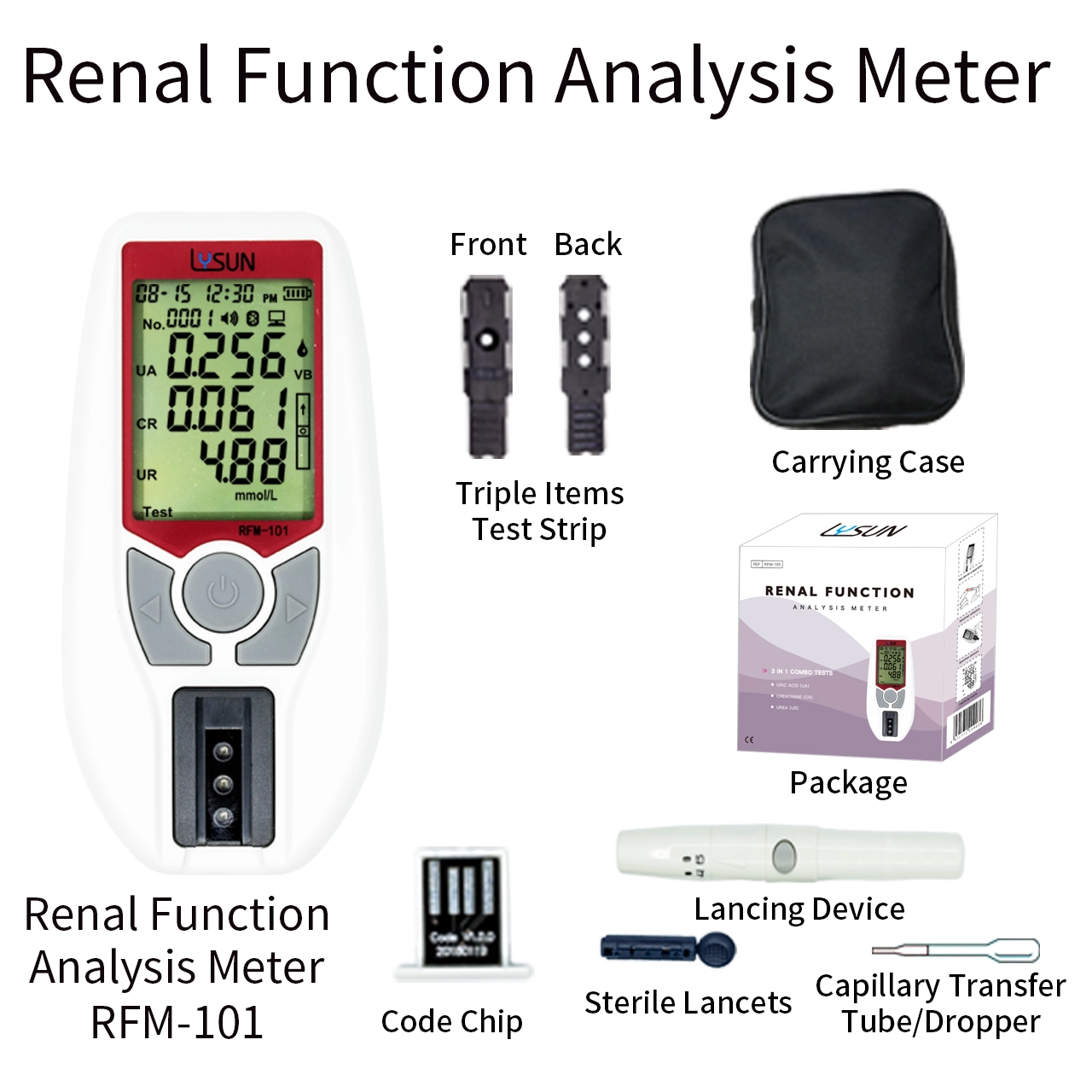Portable Renal Function  Rapid Test  Analyzer POCT