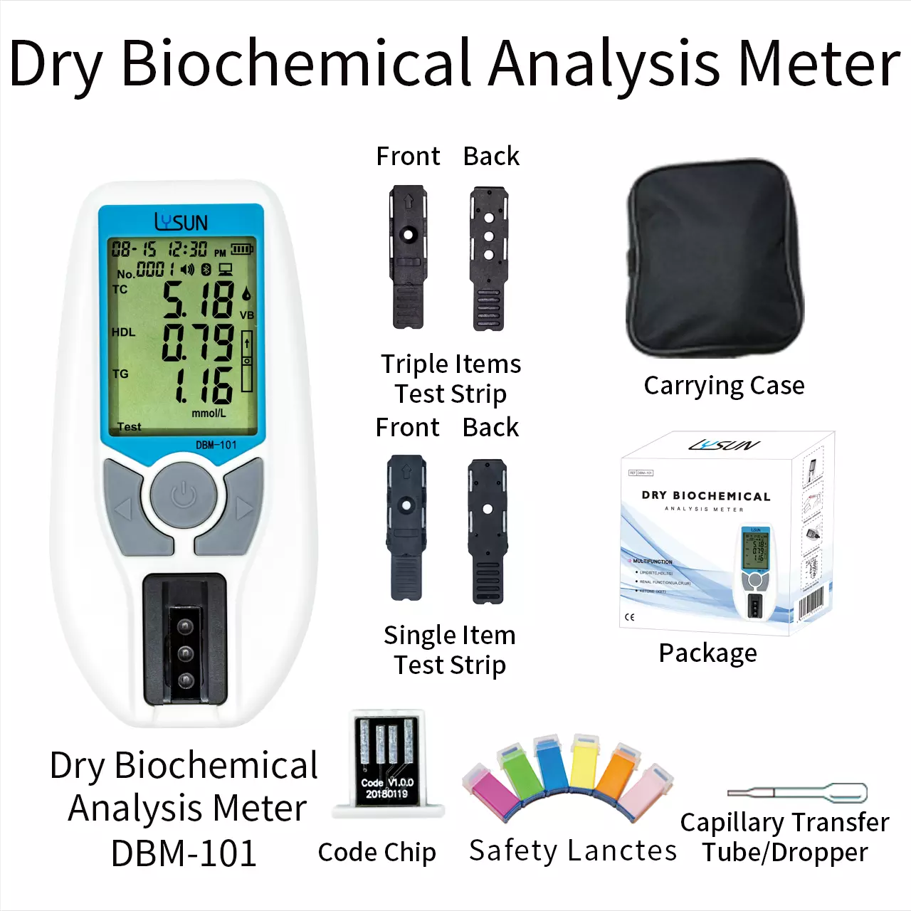 POCT Dry Biochemical Rapid Test  Analyzer