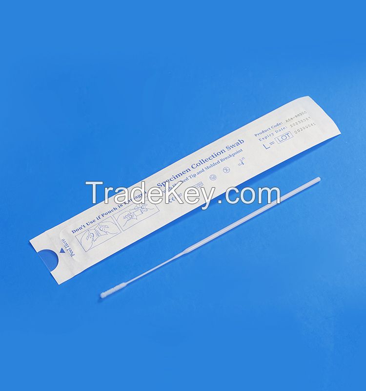 MS-NF7802 Nasopharyngeal Flocked Swab with PS Stick