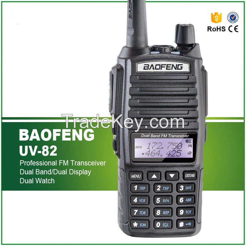 Baofeng UV-82 dual bands ham radio two way radio 5W FCC CE