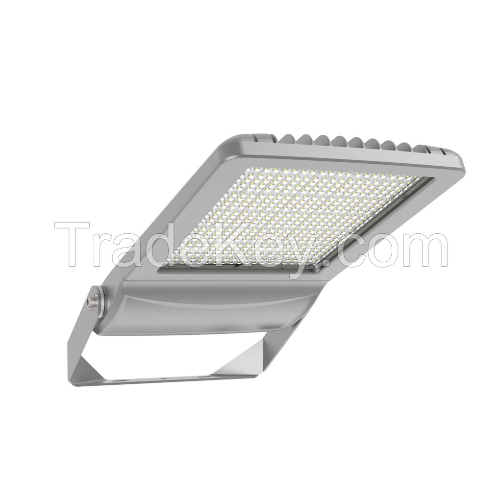 Professional advanced floodlights with multiple beam angle with pole and bracket mounting method