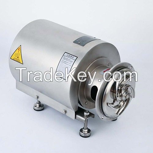 High efficiency liquid milk water small stainless steel sanitary centrifugal pump