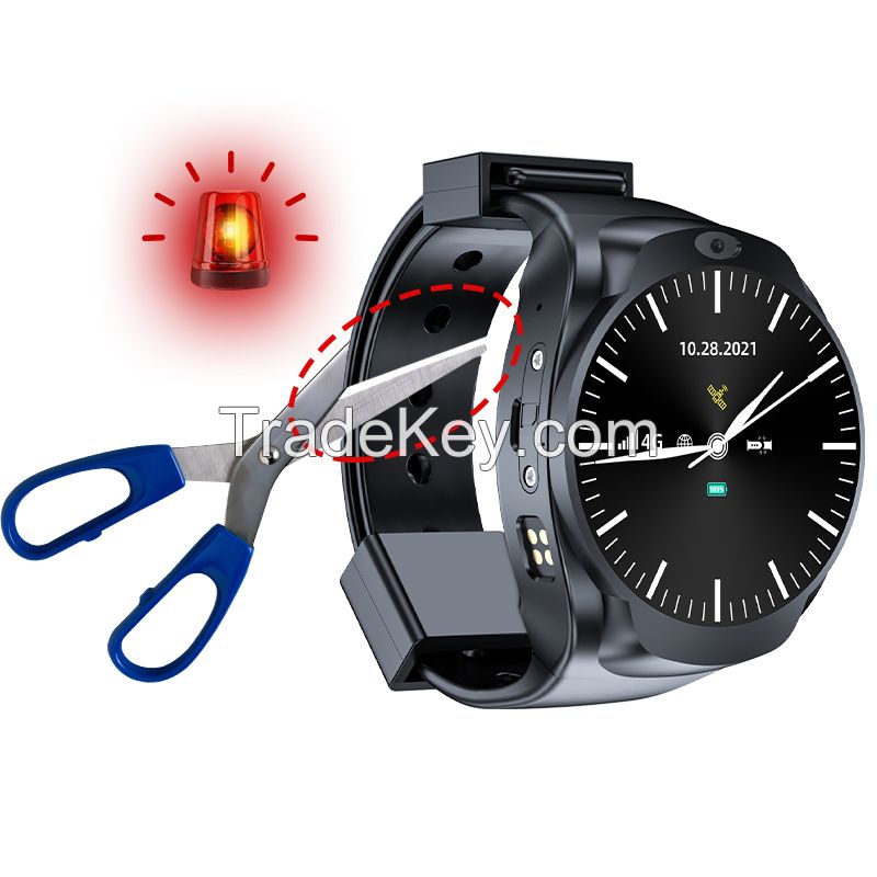 Prisoner Psychosis Alzheimer's Disease GPS Watch, GPS anti Dismantle Watch Use Qualcomm Chip