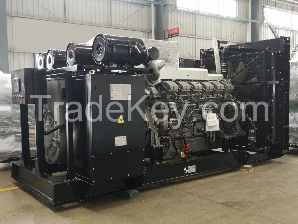 Diesel Generator 1250kva/1000kw Prime, With Engine Model S12r-pta-c, Open Frame