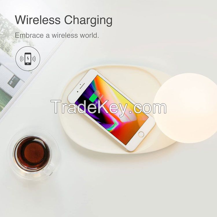 Fast Wireless Charging Tree Desk Lamp for mobile phone