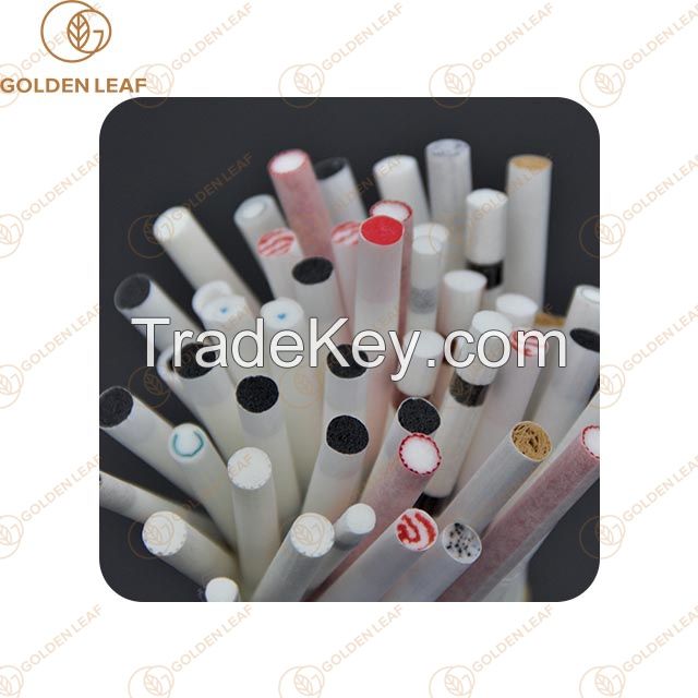 Hallow Shaped Tobacco Filter Rods Smoking Material