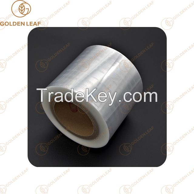 Adhering Industrial Strength Shrink Wrap Transparent BOPP Film for Tobacco Packaging