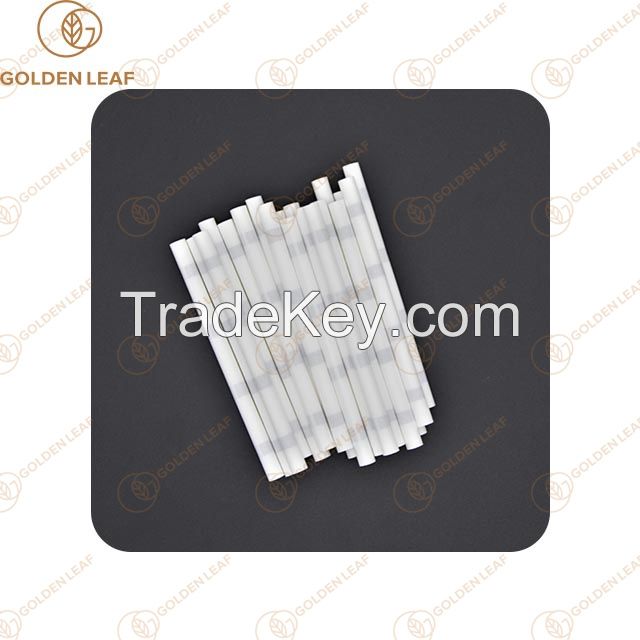 Acetate Filter Rods Packaging Materials White Fiber