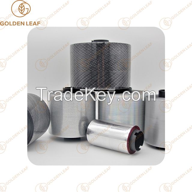 Customized Tear Tape for TobaccoTransparent Goldline Packaging tear tape