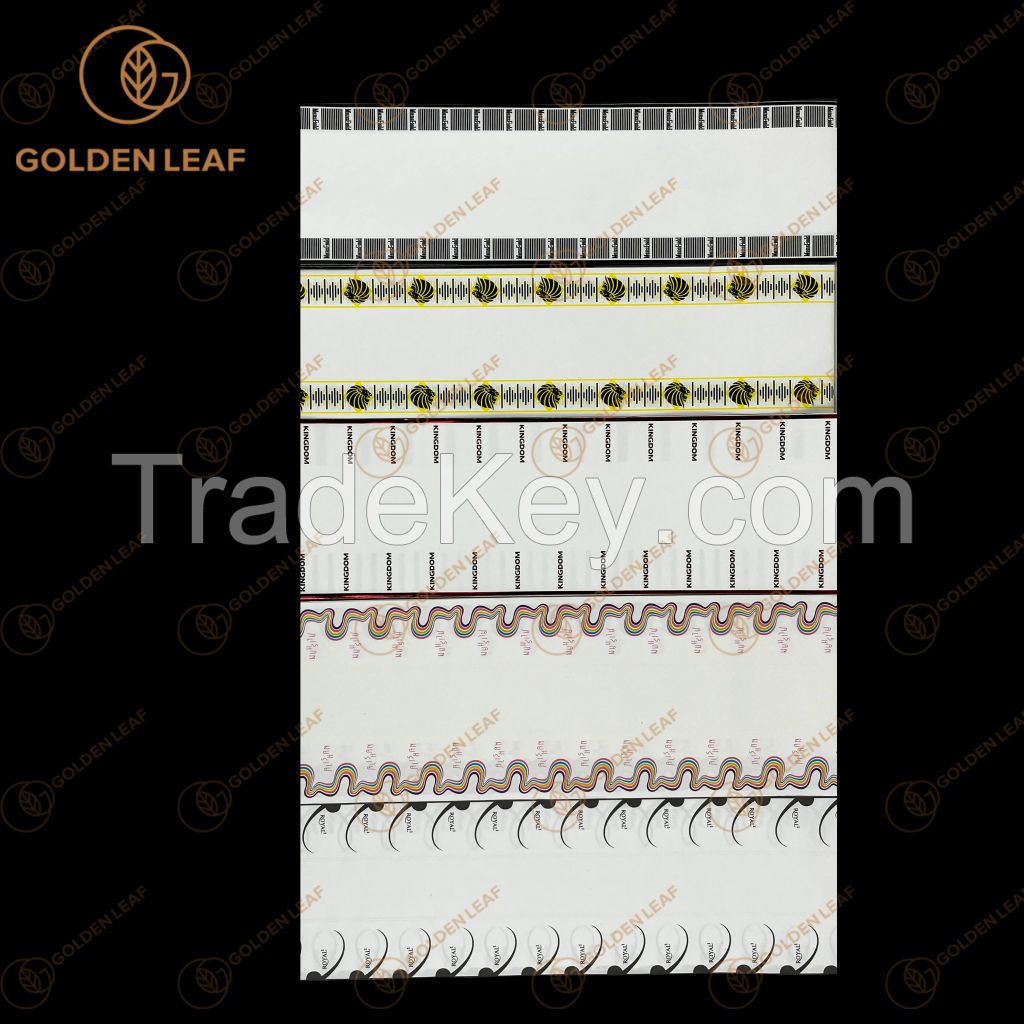 Food Grade Customized Laser Perforated Tipping Paper for Making Cigarette Filter Rods