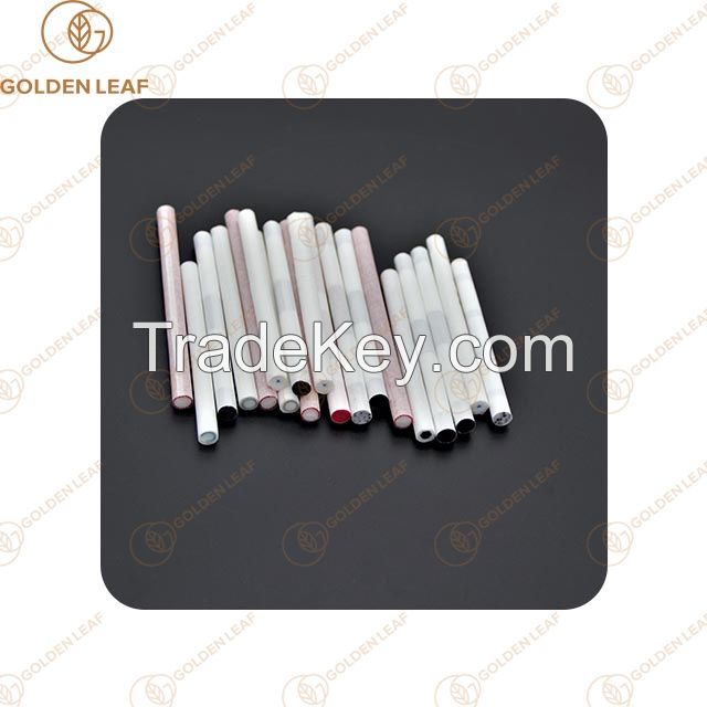 Food Grade Eco-Friendly Pre-Rolled Filter Tip Mono Filter Rods Super Slim for Tobacco Packaging Materials
