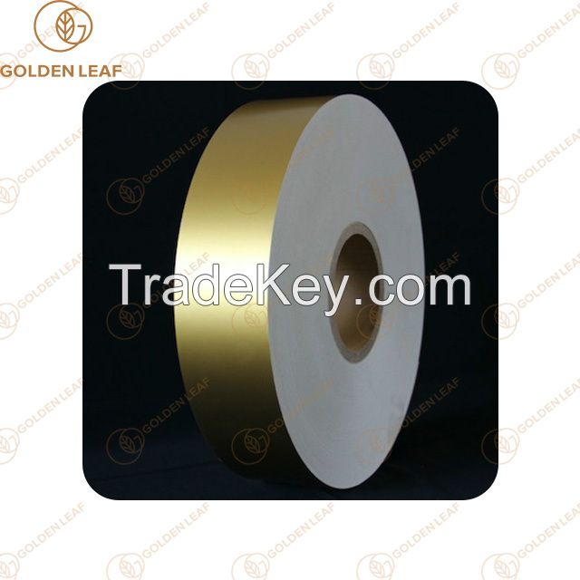 High Strength Custom Gold Cardboard Inner Frame Paper With Glossy Surface for Tobacco Packaging