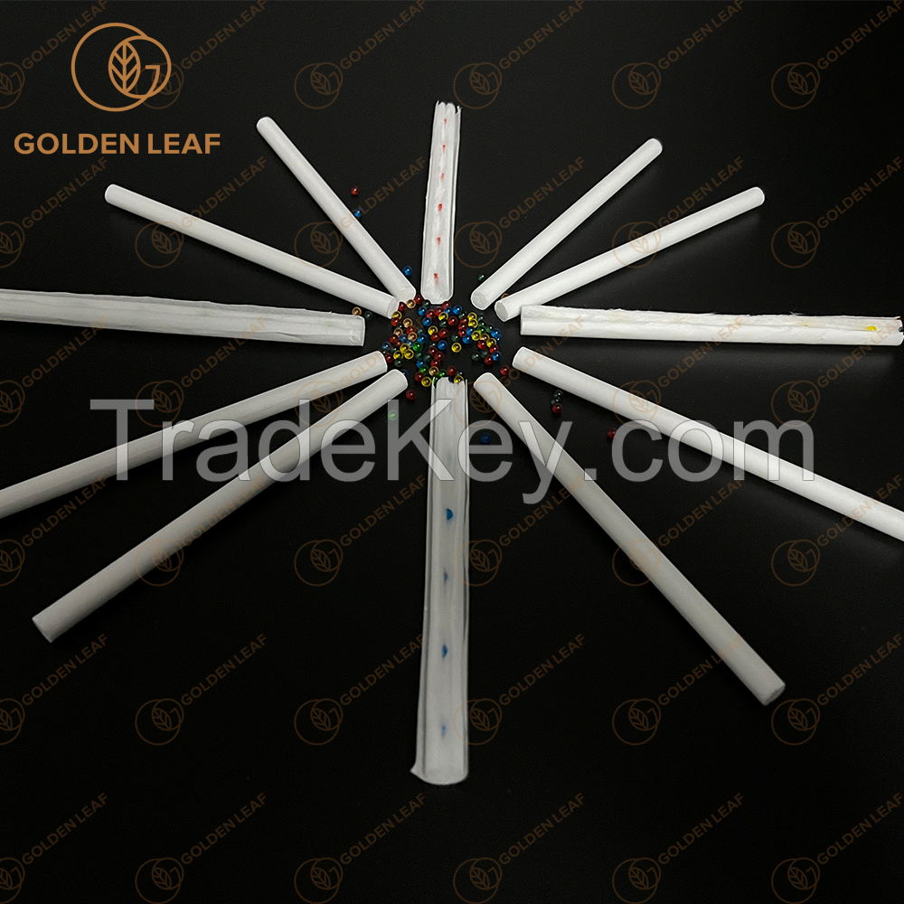 Food Grade Fashion Non Toxic Food Grade Dual Filter Rods Recessed Filter Rods Tobacco Packaging Materials