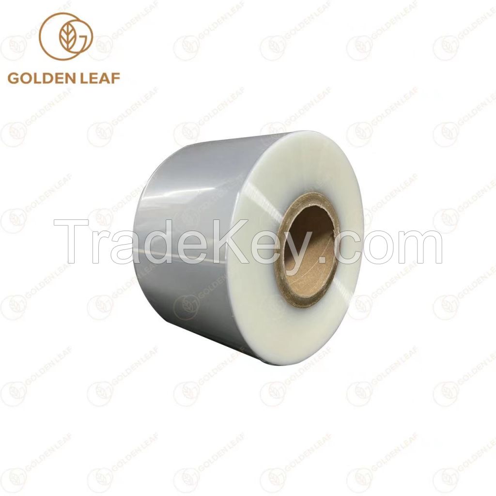 China Made Heavy Duty BOPP Film for Tobacco Packaging Biaxially Stretched Polypropylene Film Adhering Shrink Wrap Rolls for Box
