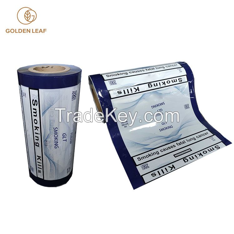 Industry Price Hot Sales Anti-Counterfeiting Custom Printed PVC film for Tobacco Bare Strip Box Packaging 