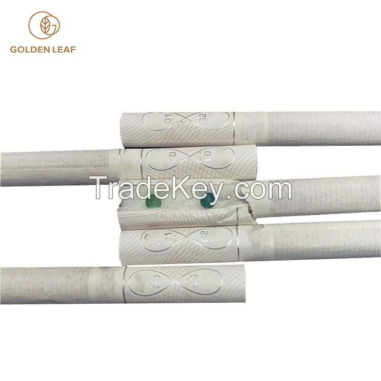 Food Grade Typical Flavors Food Grade Dual Charcoal Filter Rods or Tobacco Packaging