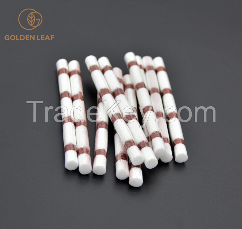 Biodegradable Raw Natural Unrefined Cotton Dual Charcoal Filter Combined Filter Rods for Tobacco Packaging Materials with Top Quality and Customized Service