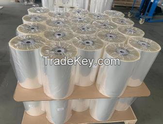 China Made Heavy Duty BOPP Film for Tobacco Packaging Biaxially Stretched Polypropylene Film Adhering Shrink Wrap Rolls for Box