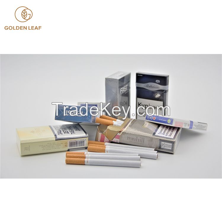 Hot Sales High Quality Custom Multiple Styles Anti-Counterfeiting Shaped Rigid Paperboard Pack Paper Customized Tobacco Cardboard for Tobacco Packaging