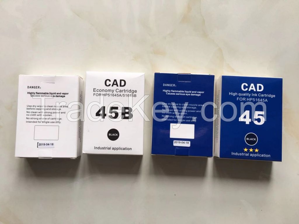 TANG 45 ink cartridges for garment manufacturer