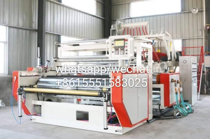 Double layer co-extrusion pallet stretch cling film making machine