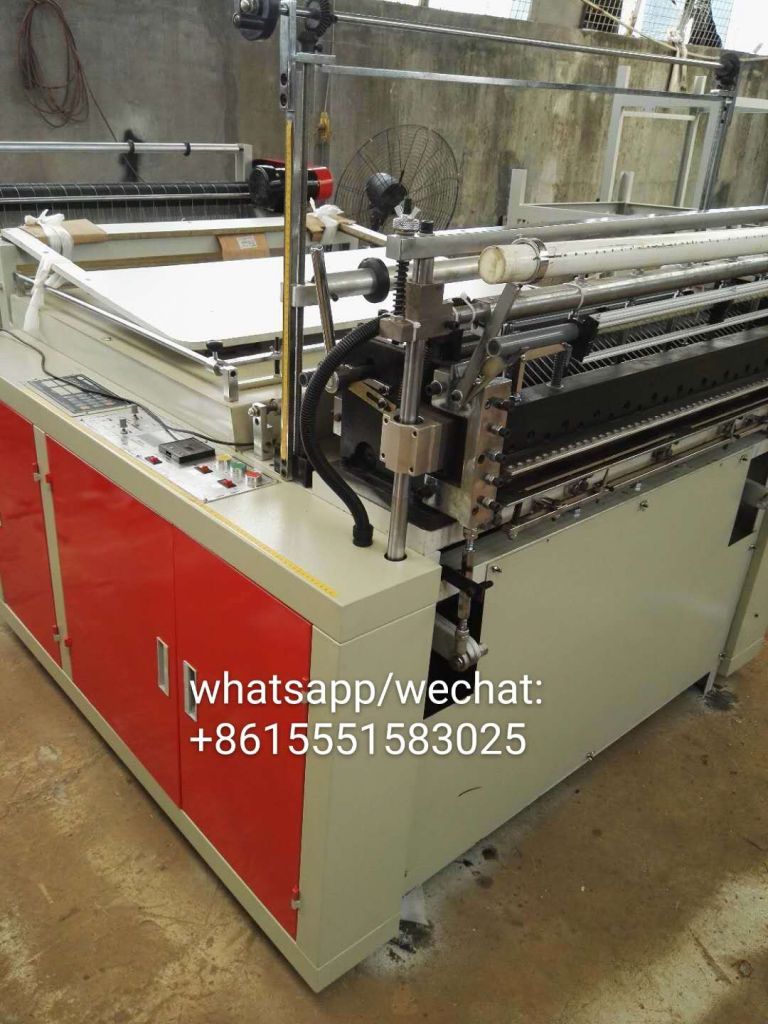 automatic disposable rubbish roll bag making machine