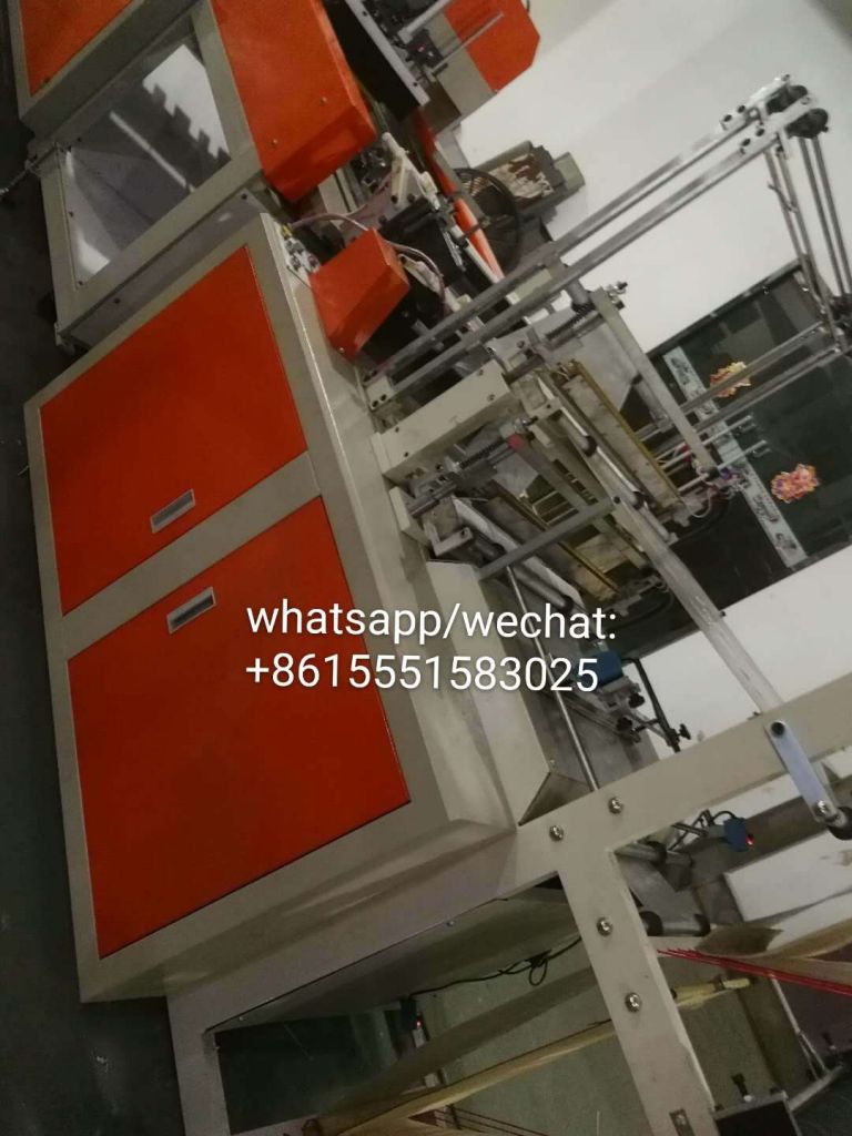 automatic disposable rubbish roll bag making machine