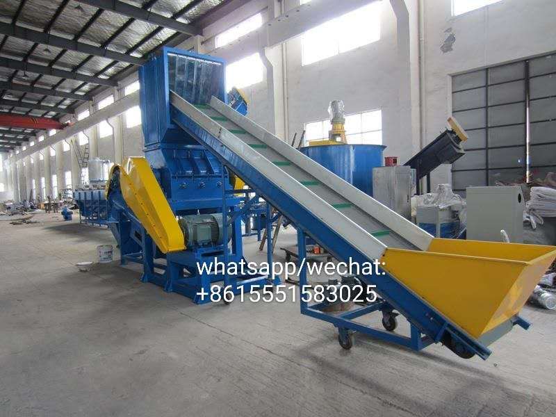PP PE waste bags recycling machine recycling washing line