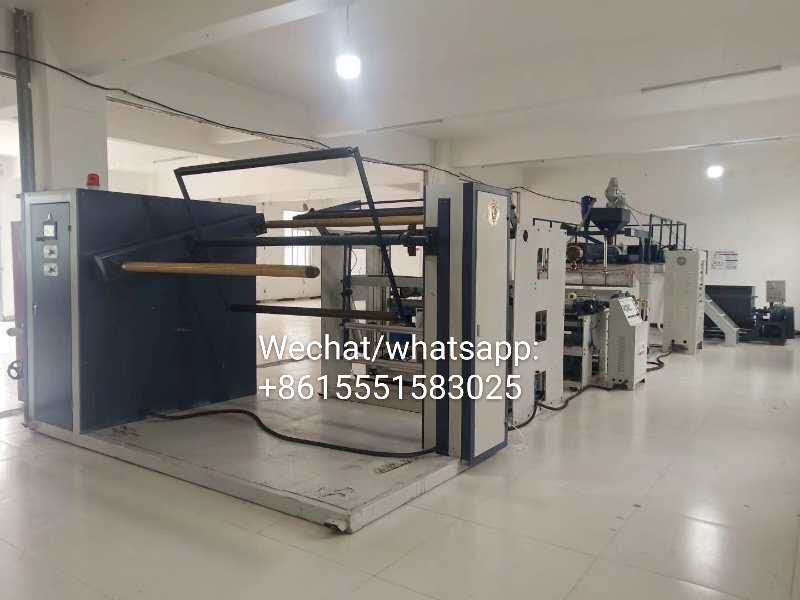1500mm air bubble film machine with double screw