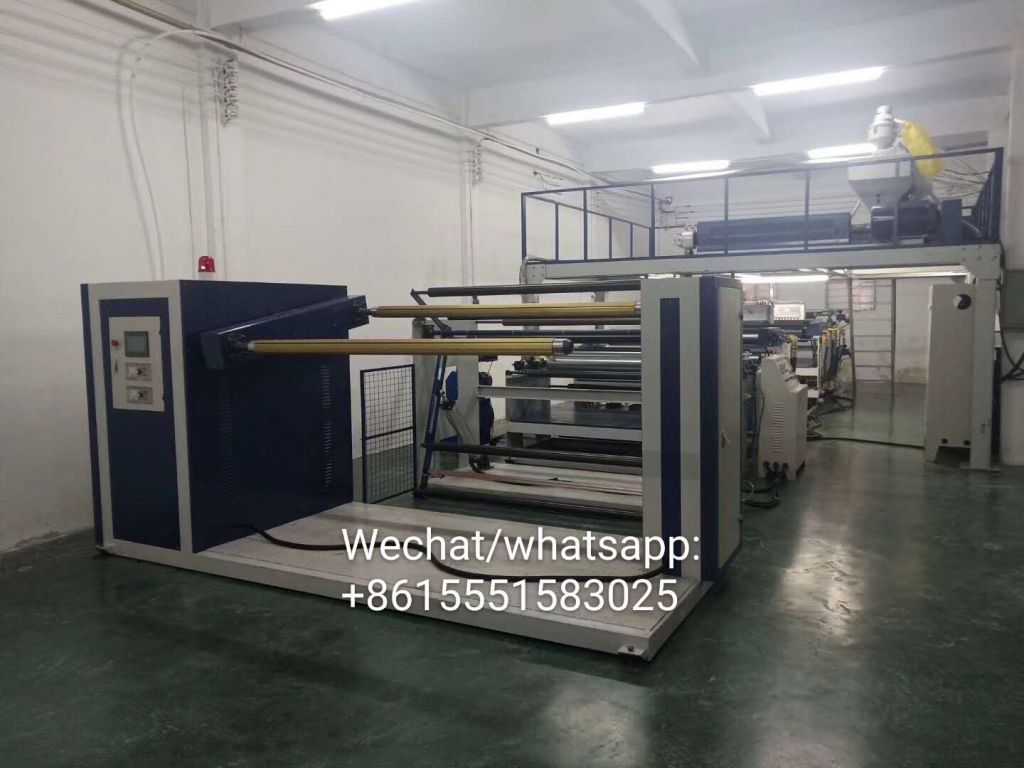 1500mm air bubble film machine with double screw