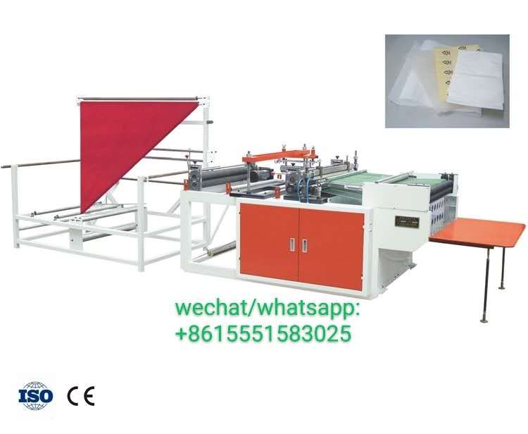 Poly film laminated air bubble padded bag making machine