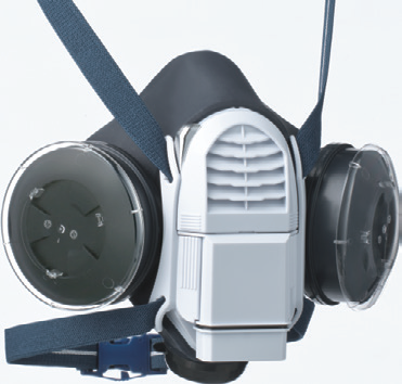 Shigematsu Powered air purifying respirator mask Sy28RT2 made in Japan