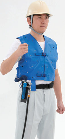 Heatstroke Preventative Equipment Coolet Cooling vest Shigematsu Japan 