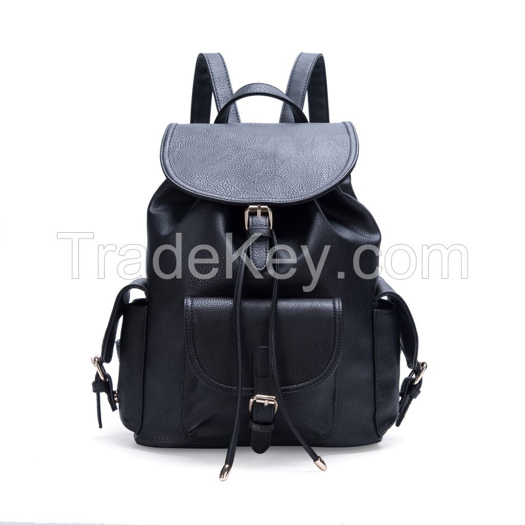 GUSSACI Fashion Backpack bag PU Leather Women Shoulder bag Lady Handbag (GYLN-007-34)
