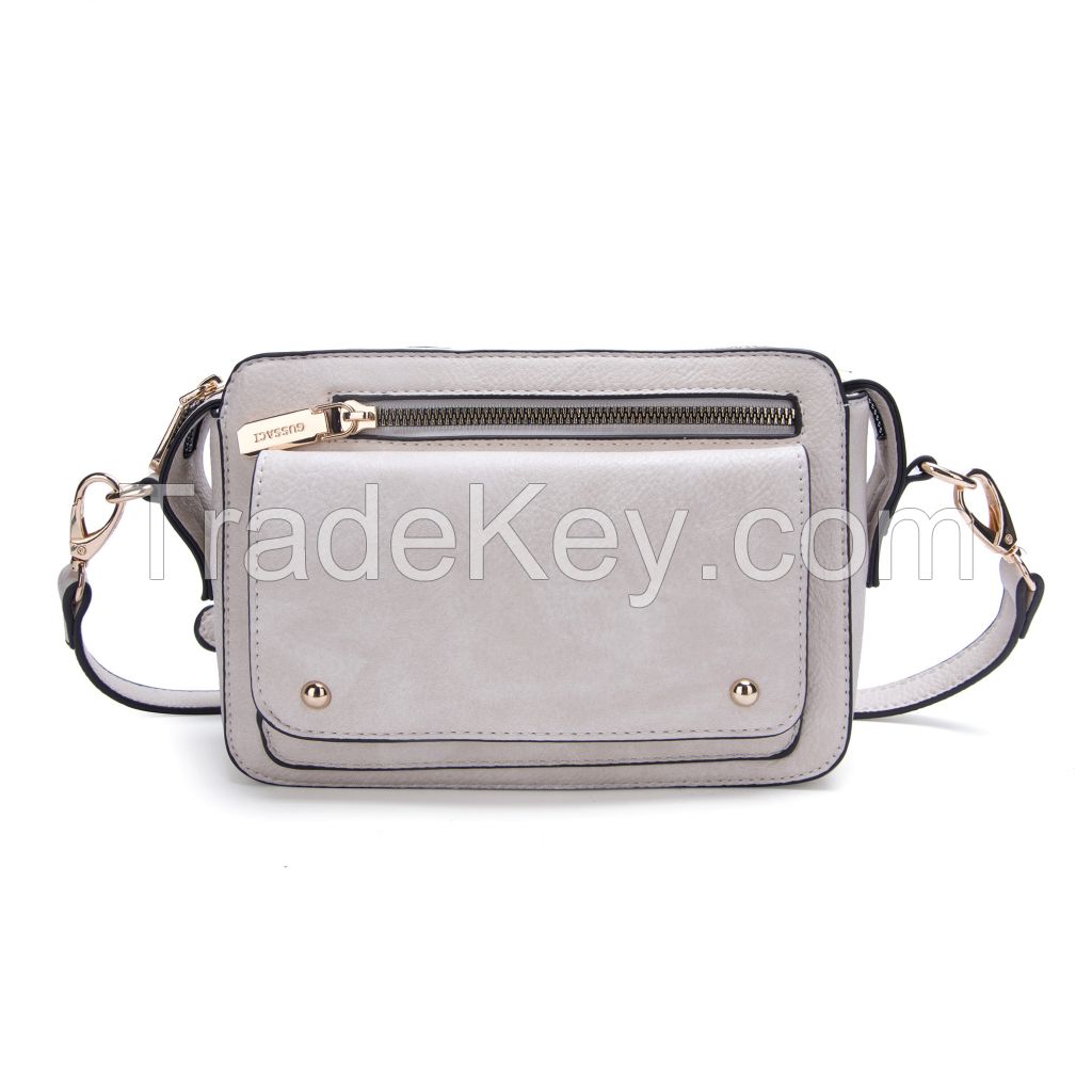 GUSSACI Fashion Handbag PU Leather Women Shoulder bag Lady Handbag (GUSYJF-006-1)