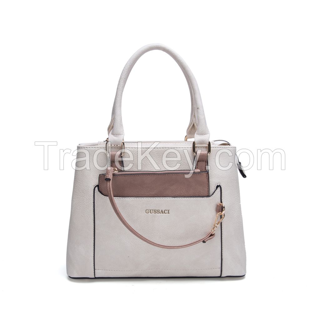 GUSSACI Fashion Handbag PU Leather Women Tote bag Lady Handbag (GUSYJF-024-3)