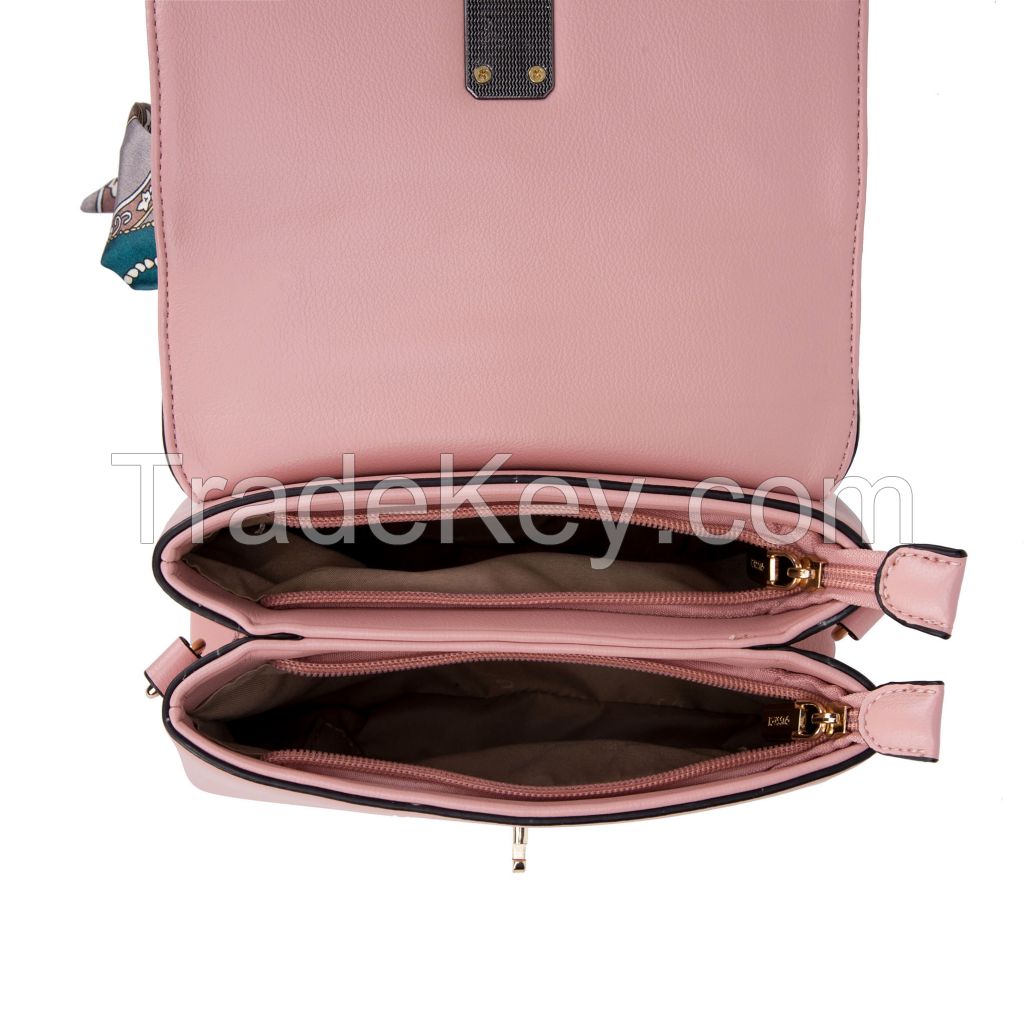 GUSSACI High Quality Luxury Fashion Designer Pu Leather Handbags Women Messenger Bags (GEF-055-2)