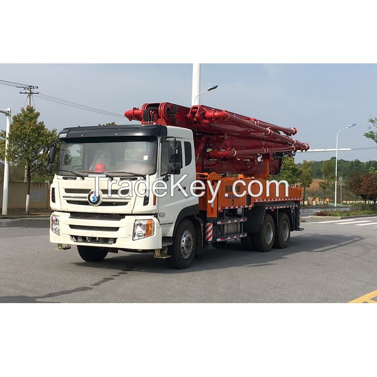 Hunan Haoboc  38m concrete mixer with pump for sale