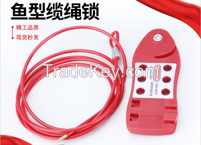 Adjustable Cable Lock for Multiple Lockout