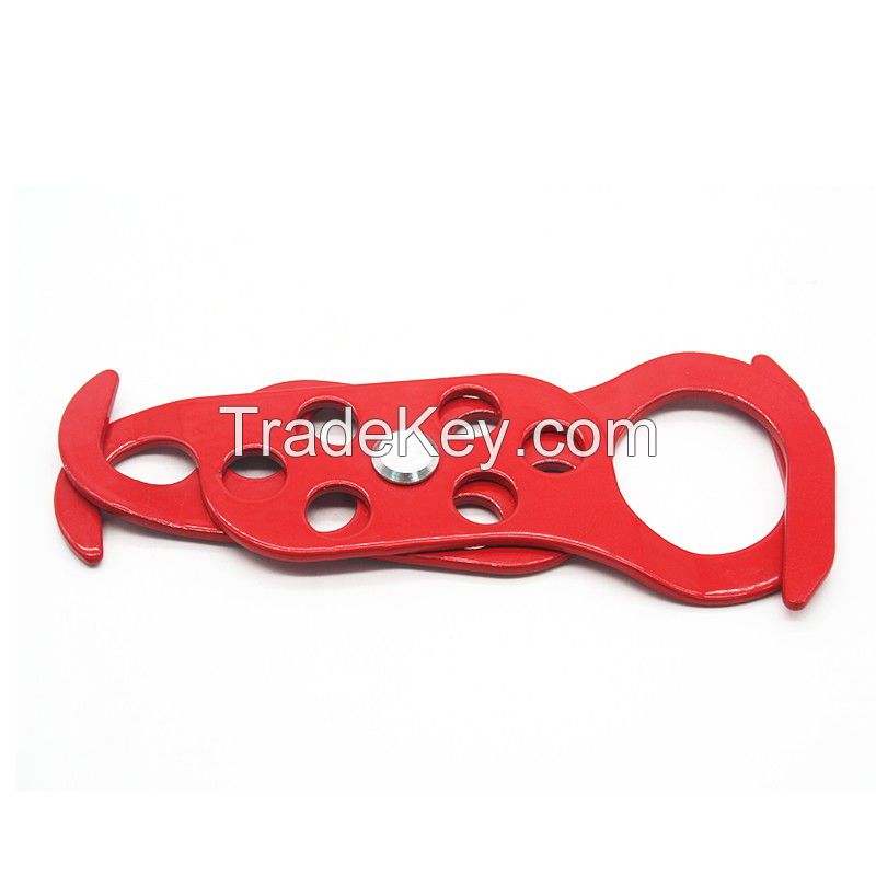 Double-end Steel Lockout Hasp; High Strength Steel Lockout Hasp