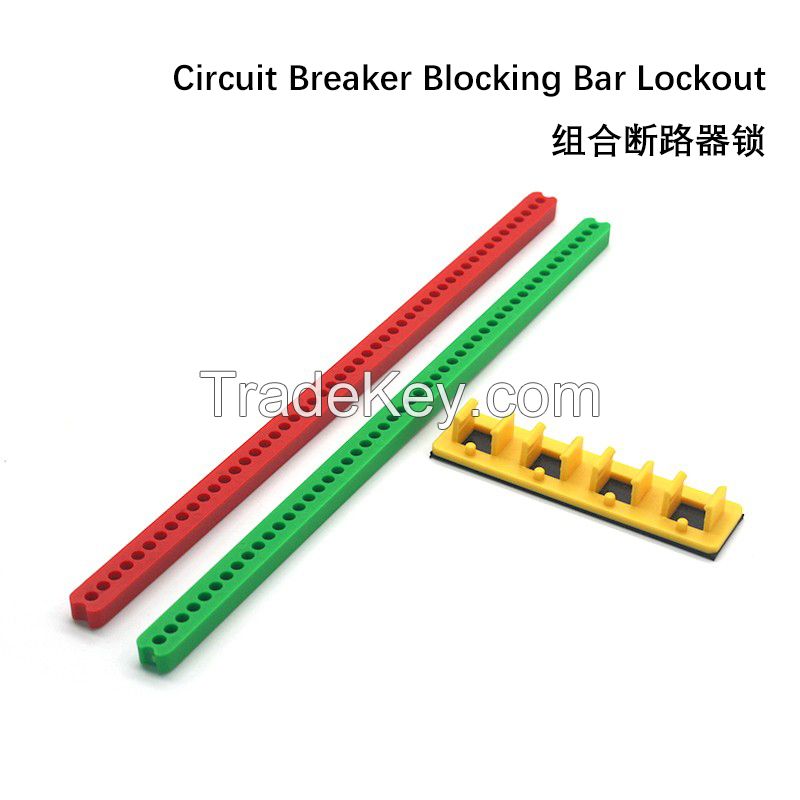 Circuit Breaker Blocking Bar Lockout