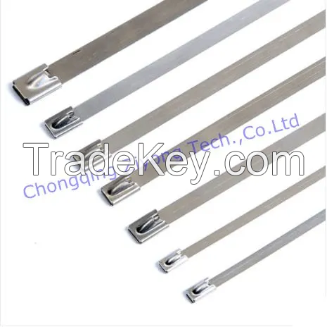 304/316 Ball-Lock Stainless Steel Cable Tie, Stainless Cable Tie