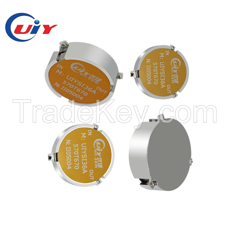 UIY 5g RF Surface Mount Isolator Customized Low Frequency 570 ~ 670 MHz 