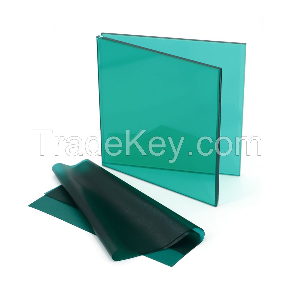 Green Color PVB Film for Building Laminated Glass Factory Price
