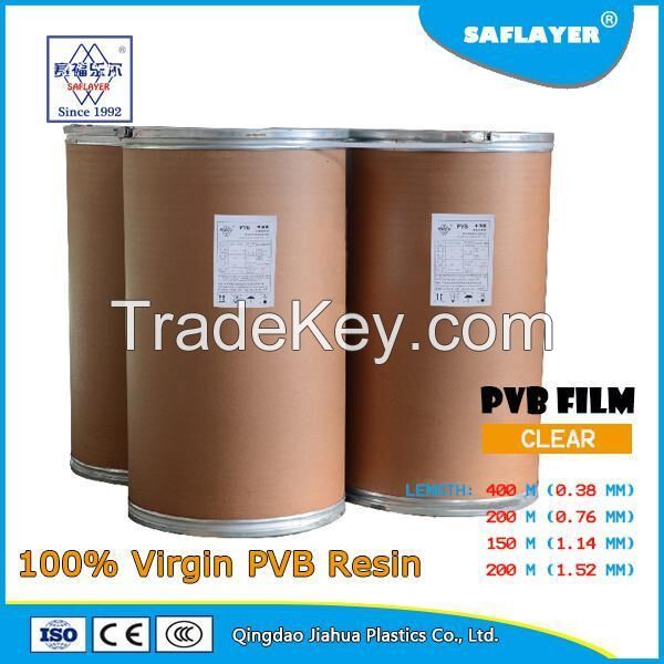Blue Band of Automotive Grade 0.76mm PVB Film for Laminating Glass