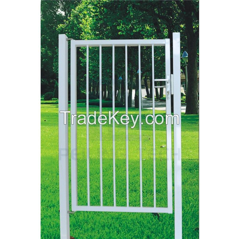 Basic French Door Style Single Wing Bar Gate