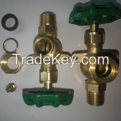 Brass Bronze liquid Needle  level Gauge valve Cock