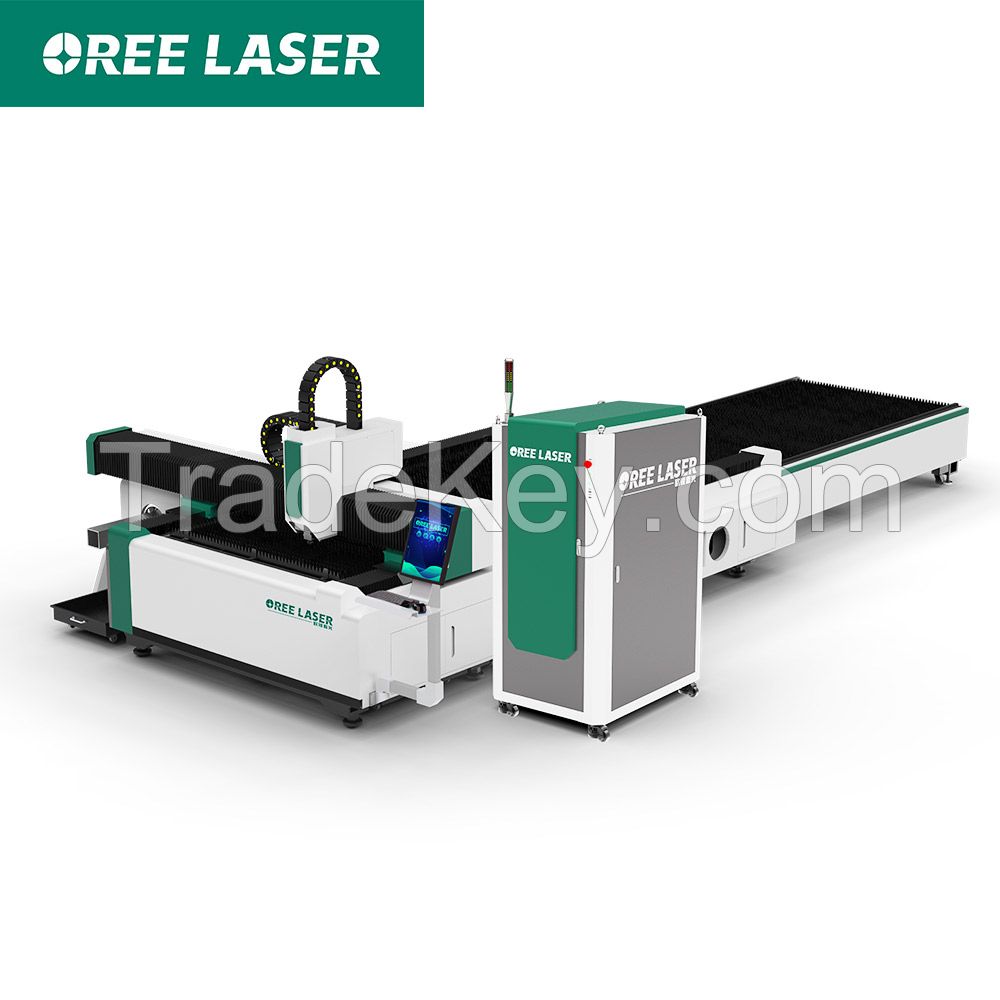 Sheet and tube dusal use fiber laser cutting machine