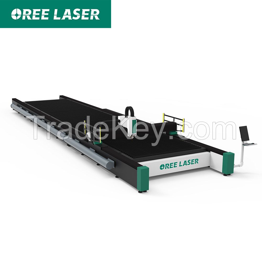 Super large-format metal sheet laser cutting machine