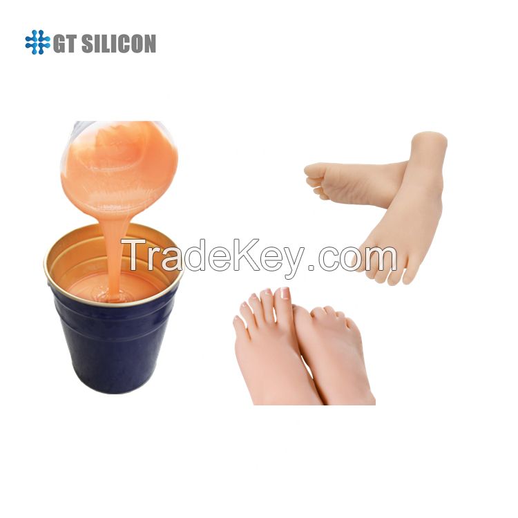 Wholesale Factory LSR Hot Sale FDA RTV-2 Liquid Platinum Cured Silicone Rubber Moldmaking For Realistic Human Body